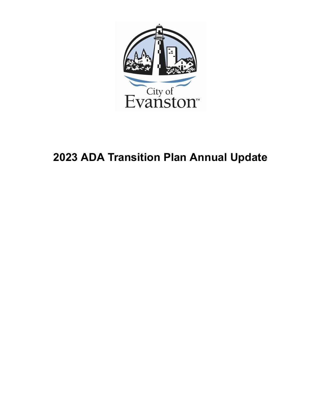 2023 ADA Transition Plan Annual Update